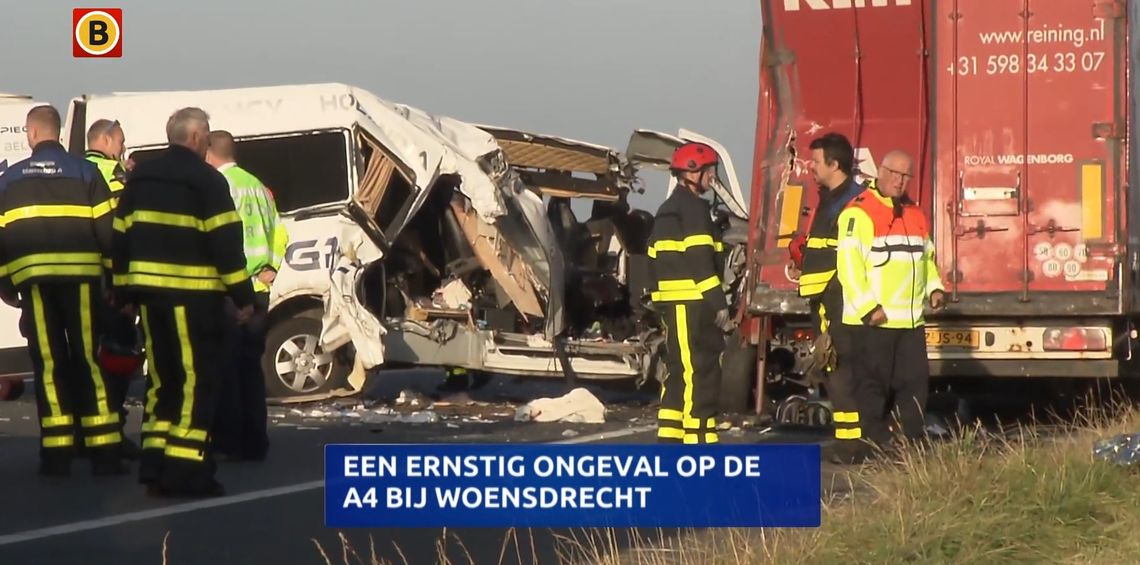Werbkowice/Holandia: Wypadek Polskiego busa w Holandii. Kilka osób jest poważnie rannych