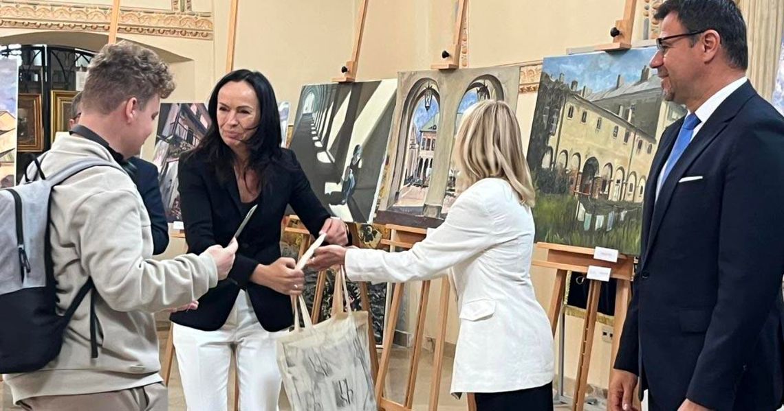 Zamość idealny zainspirował młodych artystów Zamość idealny zainspirował młodych artystów