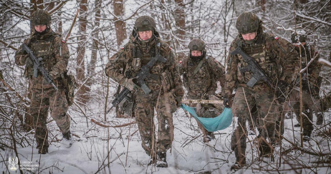 Zimowe szkolenie Terytorialsów z Bezwoli